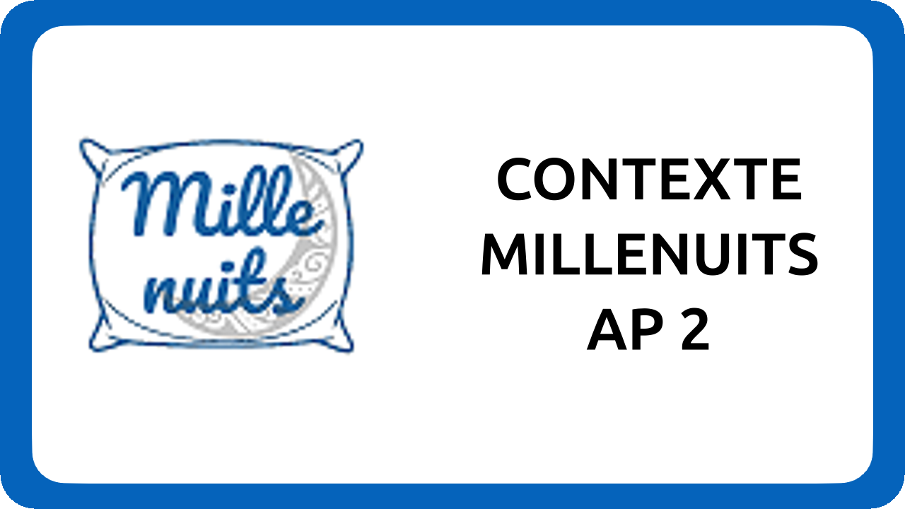 Contexte Mille Nuits AP2